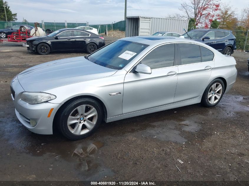 2011 BMW 528I VIN: WBAFR1C56BC742138 Lot: 40881920