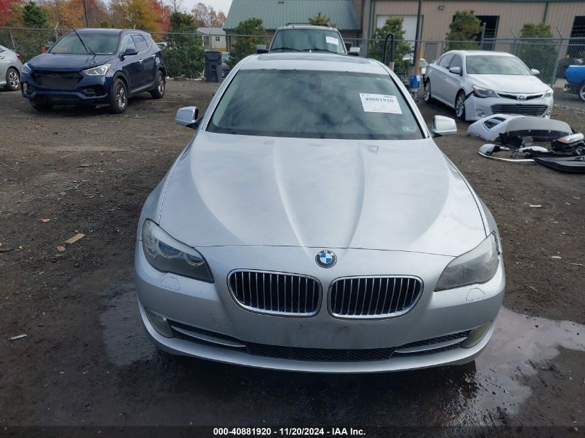 2011 BMW 528I VIN: WBAFR1C56BC742138 Lot: 40881920