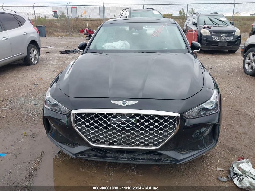 2021 Genesis G70 Prestige VIN: KMTG44LA9MU070983 Lot: 40881930