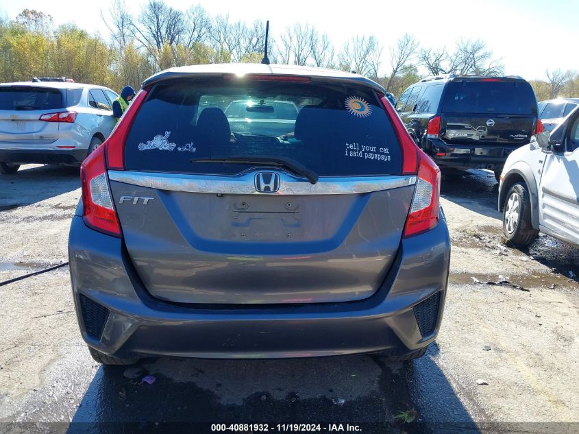 2015 Honda Fit Ex/Ex-L VIN: 3HGGK5H86FM711919 Lot: 40881932