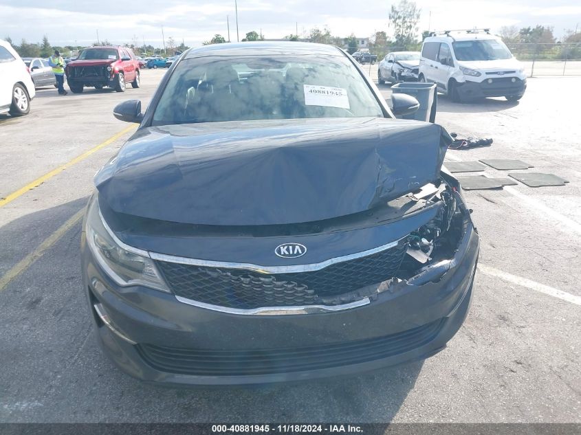 2017 Kia Optima Lx VIN: 5XXGT4L39HG137435 Lot: 40881945