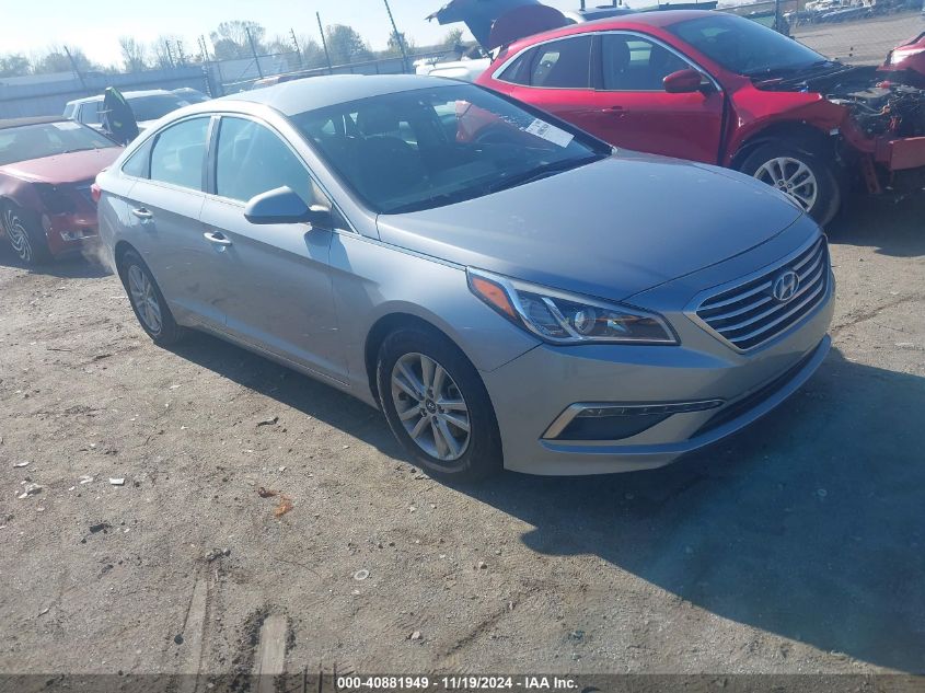 VIN 5NPE24AF4FH161151 2015 Hyundai Sonata, SE no.1