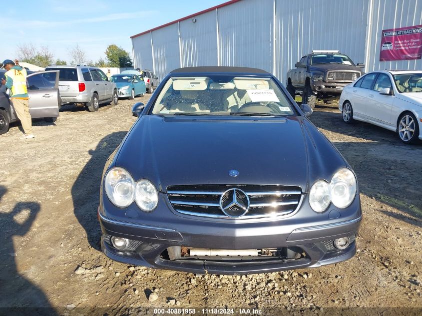 2008 Mercedes-Benz Clk 550 VIN: WDBTK72F18T091130 Lot: 40881958