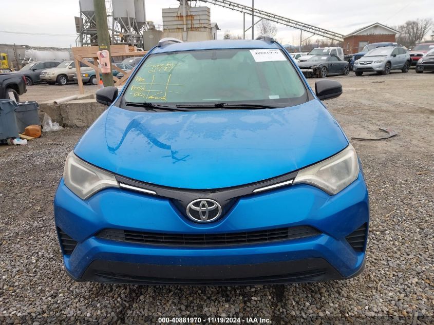 2016 Toyota Rav4 Le VIN: JTMBFREV5GJ057444 Lot: 40881970