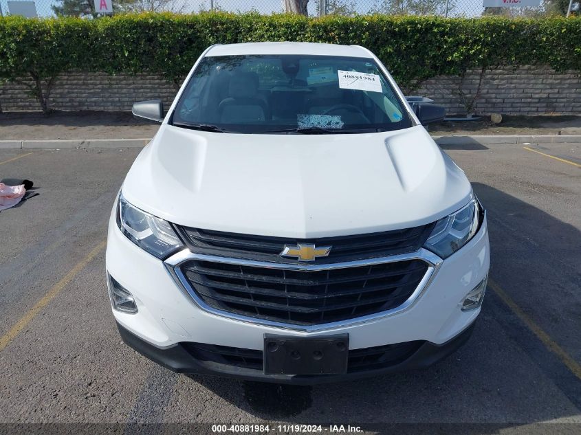 2020 Chevrolet Equinox Fwd Ls VIN: 3GNAXHEV8LS526562 Lot: 40881984