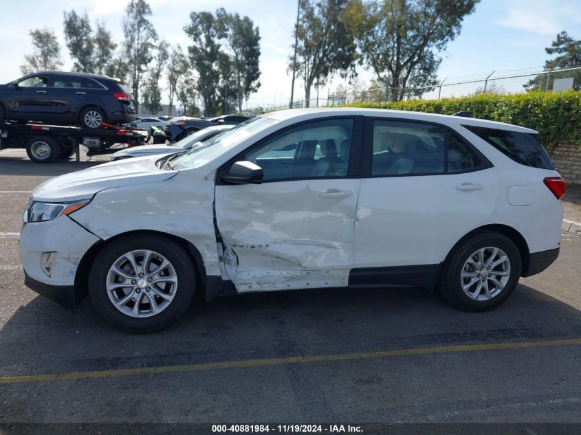 2020 Chevrolet Equinox Fwd Ls VIN: 3GNAXHEV8LS526562 Lot: 40881984