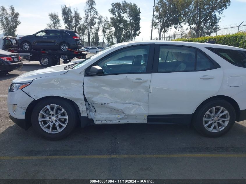 2020 Chevrolet Equinox Fwd Ls VIN: 3GNAXHEV8LS526562 Lot: 40881984