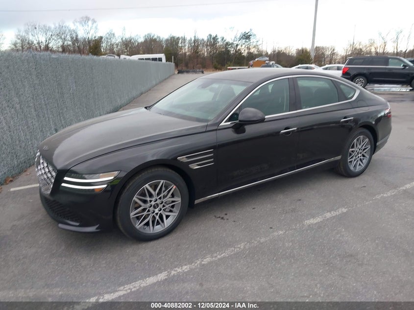 Vin: kmtga4sc5su265505, lot: 41371665, genesis g80 2.5t awd 20252