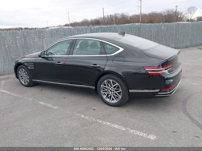 Vin: kmtga4sc5su265505, lot: 41371665, genesis g80 2.5t awd 20253