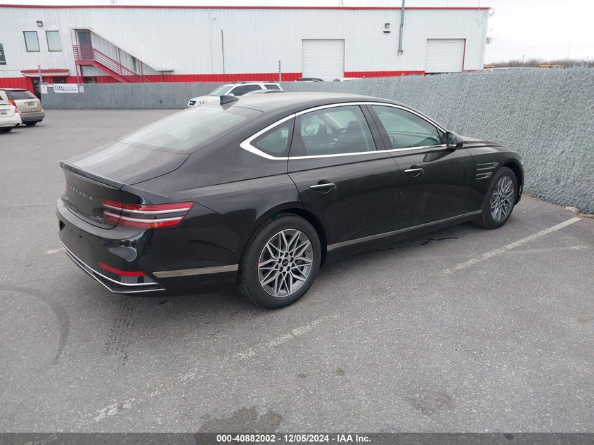 Vin: kmtga4sc5su265505, lot: 41371665, genesis g80 2.5t awd 20254