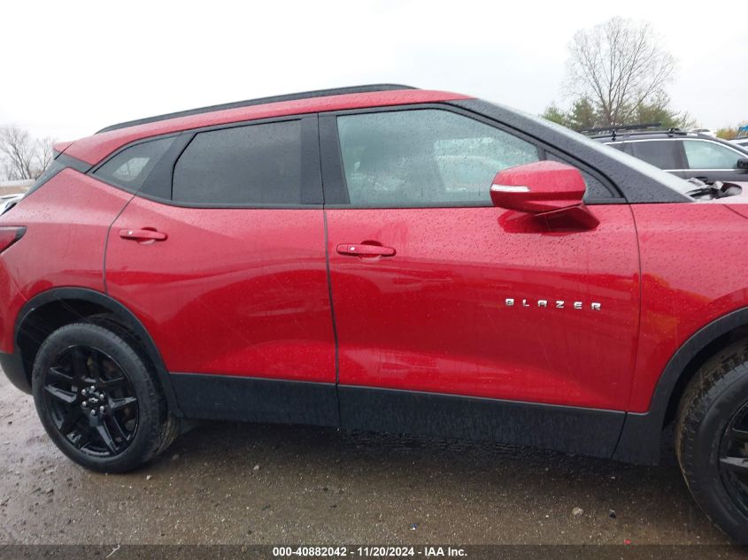 2022 Chevrolet Blazer Awd 2Lt VIN: 3GNKBHR40NS161477 Lot: 40882042