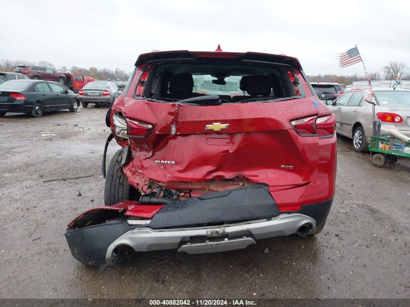 2022 Chevrolet Blazer Awd 2Lt VIN: 3GNKBHR40NS161477 Lot: 40882042