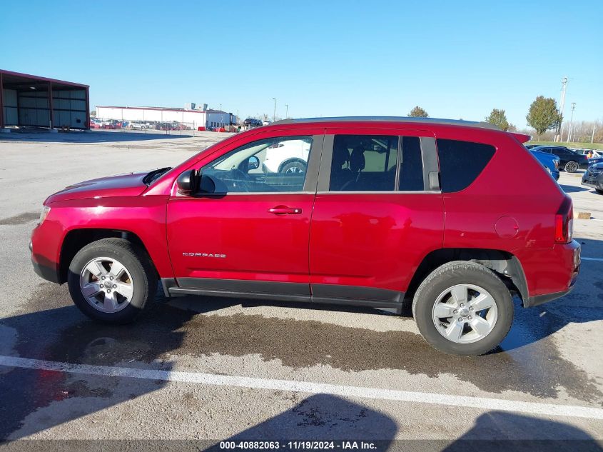 2014 Jeep Compass Sport VIN: 1C4NJCBA8ED539220 Lot: 40882063