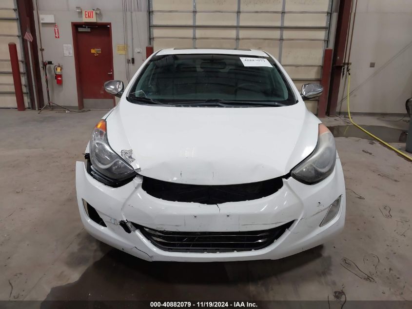 2012 Hyundai Elantra Limited VIN: 5NPDH4AE2CH083577 Lot: 40882079