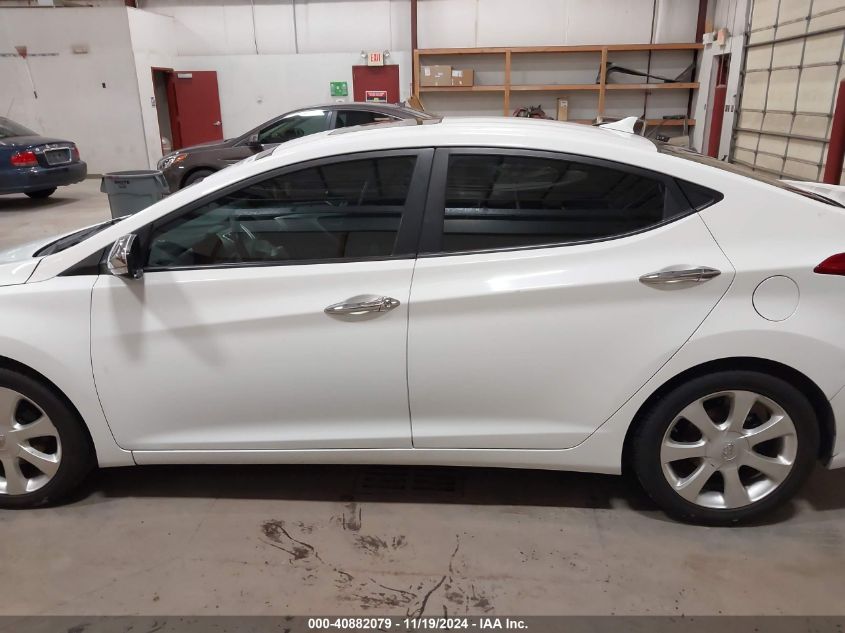 2012 Hyundai Elantra Limited VIN: 5NPDH4AE2CH083577 Lot: 40882079