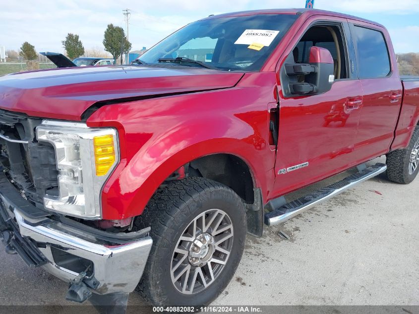 2017 Ford F-250 Lariat VIN: 1FT7W2BT2HEE23886 Lot: 40882082