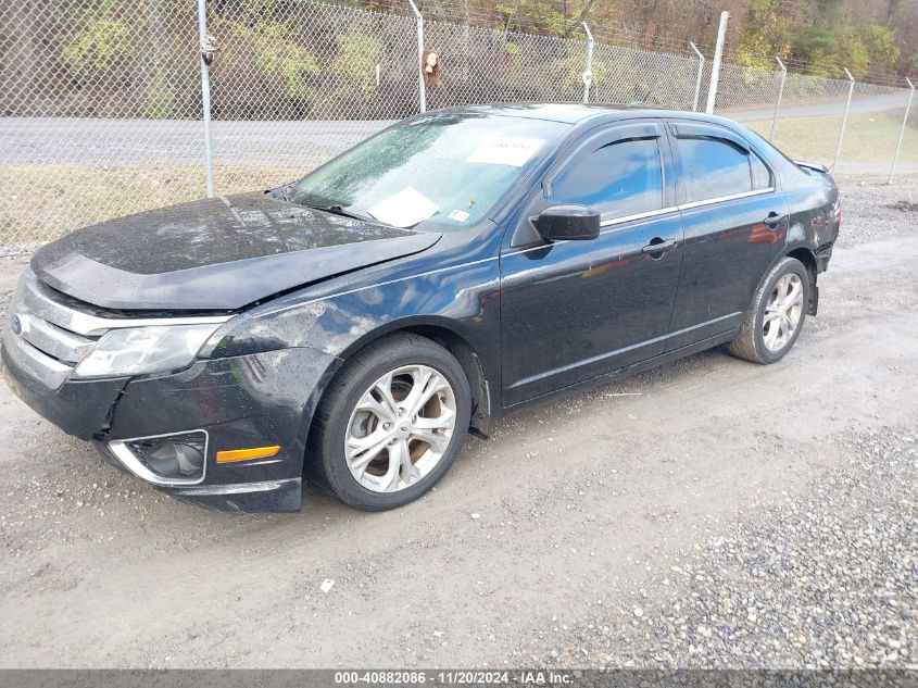 2012 Ford Fusion Se VIN: 3FAHP0HA2CR127564 Lot: 40882086