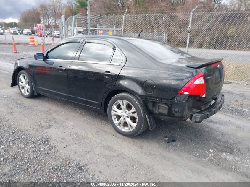 2012 Ford Fusion Se VIN: 3FAHP0HA2CR127564 Lot: 40882086