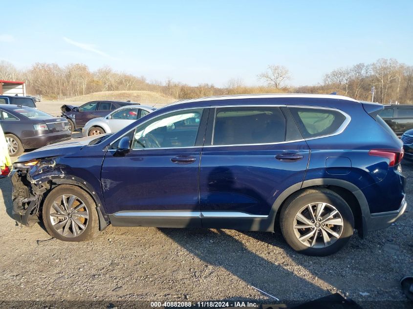 2020 Hyundai Santa Fe Sel VIN: 5NMS3CAD4LH224704 Lot: 40882088