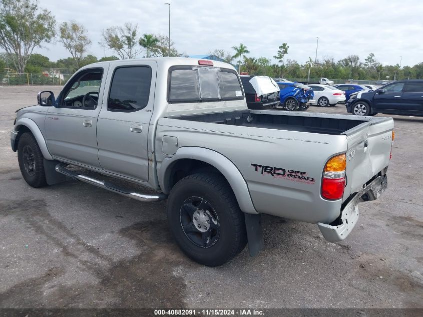 2003 Toyota Tacoma Prerunner V6 VIN: 5TEGN92N53Z152826 Lot: 40882091