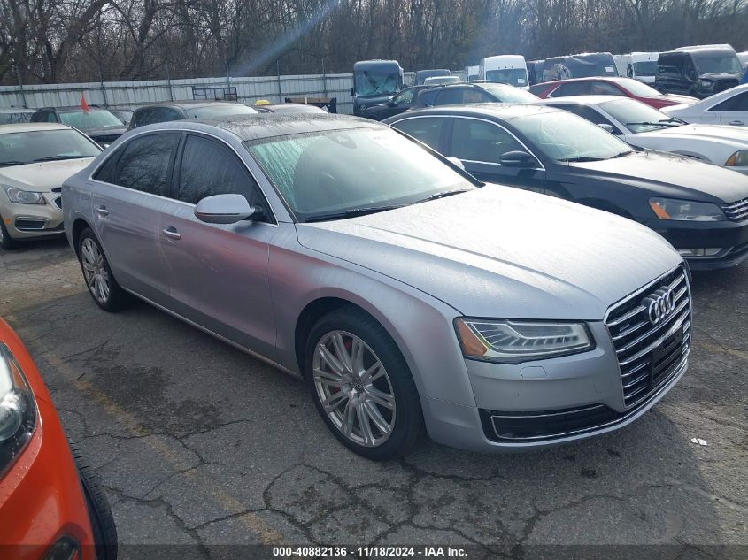 2015 Audi A8 3.0T VIN: WAU3GAFD4FN010094 Lot: 40882136