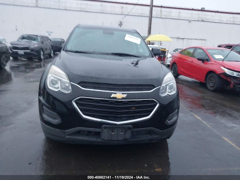 2016 CHEVROLET EQUINOX LS - 2GNALBEK1G6145607