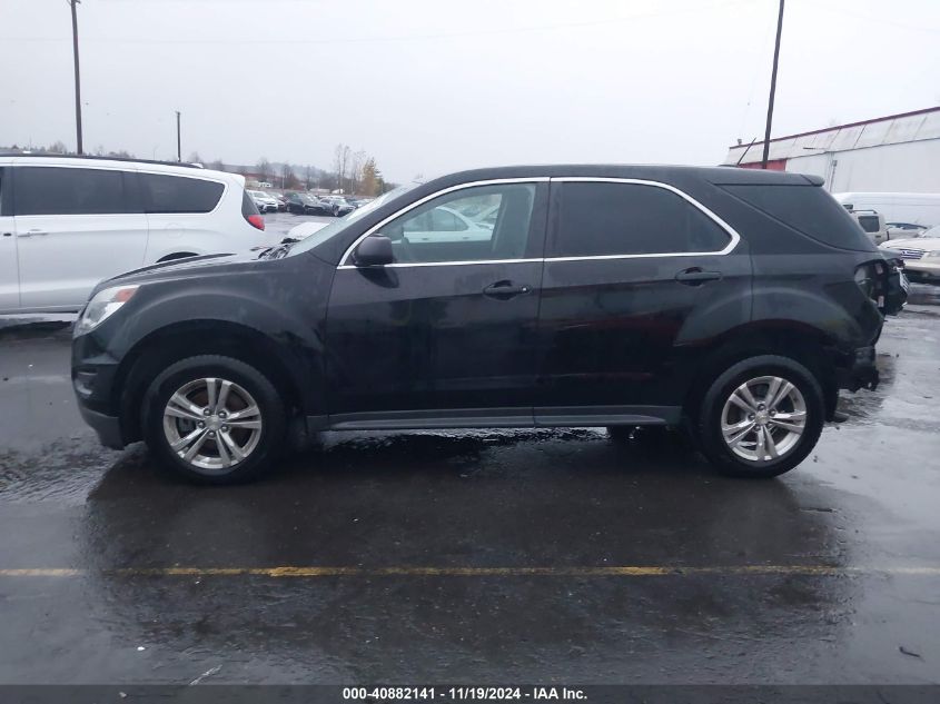 2016 Chevrolet Equinox Ls VIN: 2GNALBEK1G6145607 Lot: 40882141