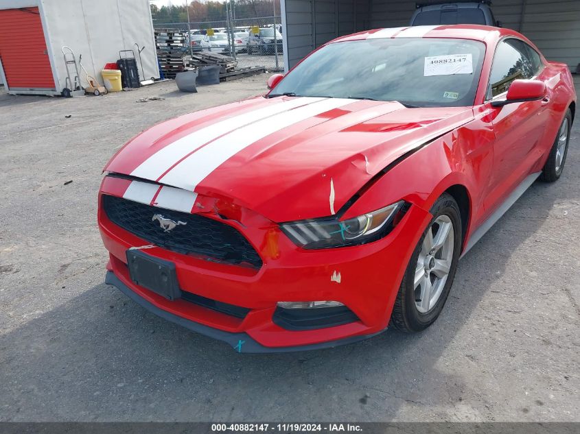 2017 Ford Mustang V6 VIN: 1FA6P8AM6H5249512 Lot: 40882147