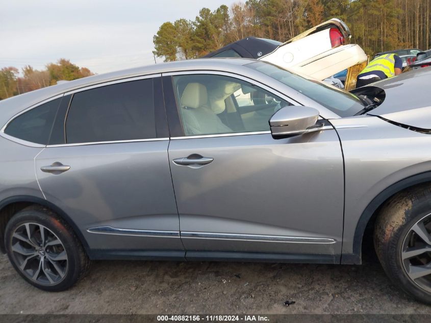 2022 Acura Mdx Technology Package VIN: 5J8YD9H46NL001731 Lot: 40882156