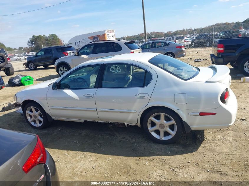 2000 Nissan Maxima Gle/Gxe/Se VIN: JN1CA31DXYT521334 Lot: 40882177