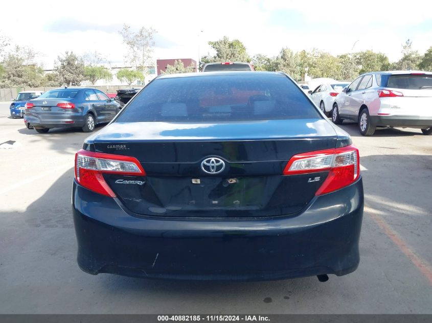 2013 Toyota Camry Le VIN: 4T1BF1FK2DU219137 Lot: 40882185