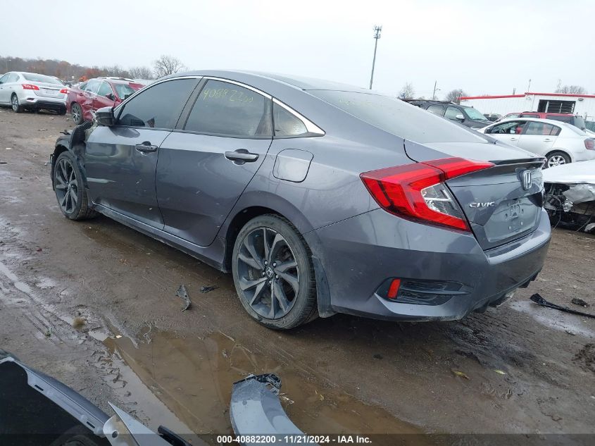 2020 Honda Civic Sport VIN: 2HGFC2F85LH534803 Lot: 40882200