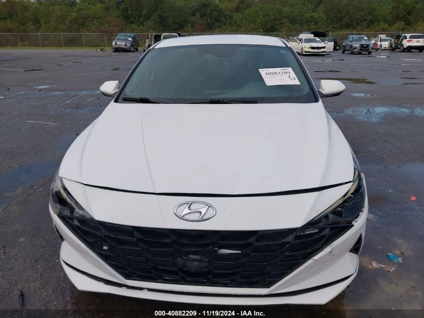 2021 Hyundai Elantra Sel VIN: 5NPLM4AGXMH048389 Lot: 40882209