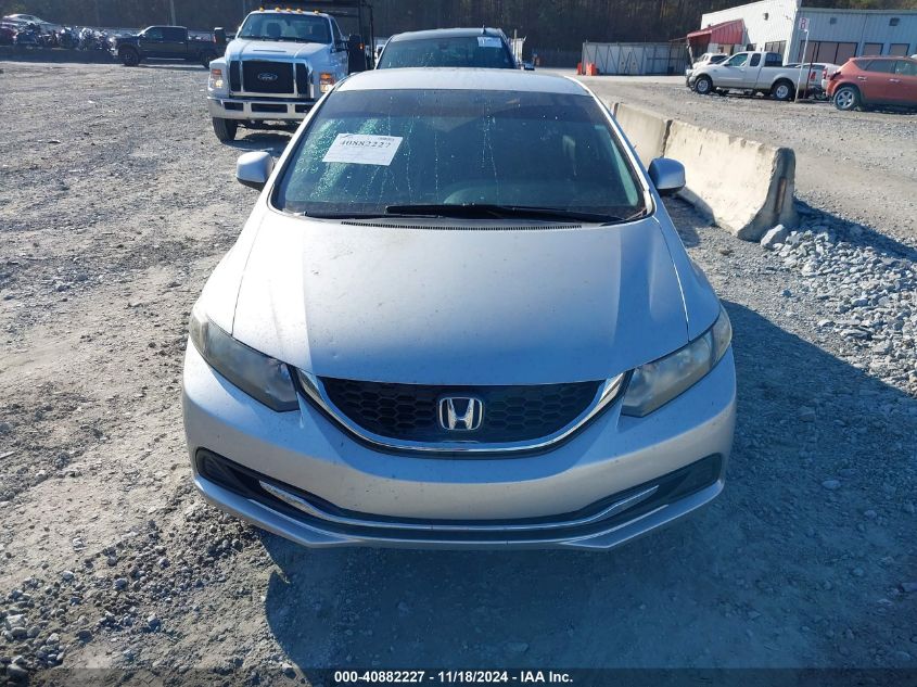 2013 Honda Civic Lx VIN: 19XFB2F52DE033078 Lot: 40882227