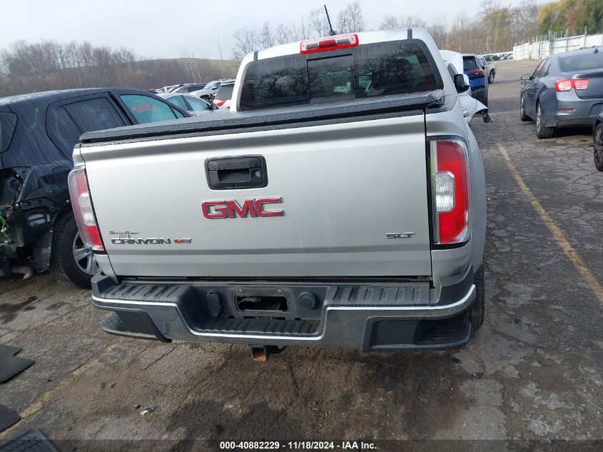 2017 GMC Canyon Slt VIN: 1GTG6DEN0H1235593 Lot: 40882229