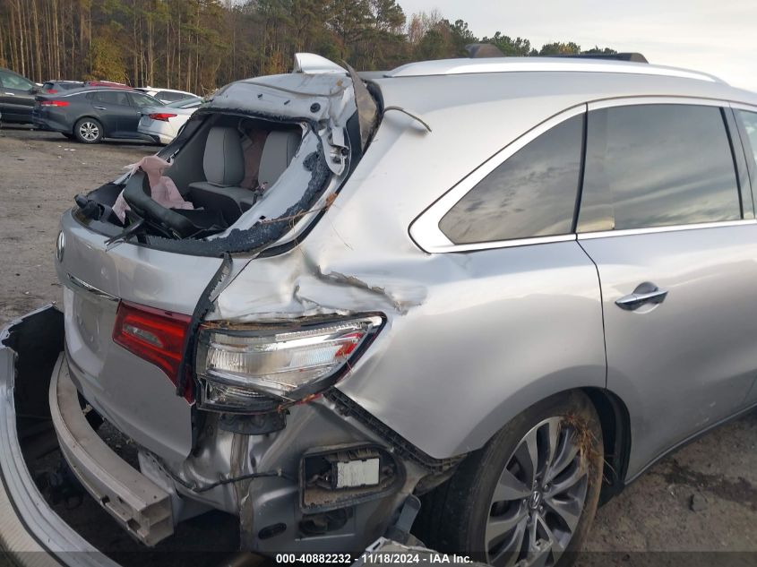 2014 Acura Mdx Technology Package VIN: 5FRYD3H43EB013655 Lot: 40882232