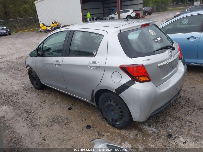 VIN VNKKTUD35FA027779 2015 Toyota Yaris, L no.3