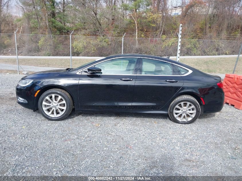 2015 Chrysler 200 C VIN: 1C3CCCCG6FN731613 Lot: 40882242