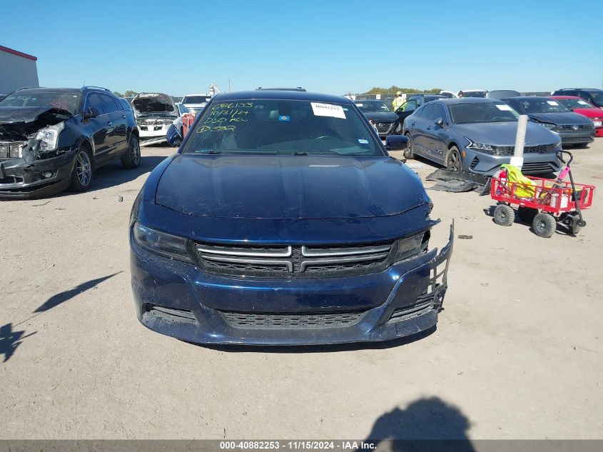 2016 Dodge Charger Se VIN: 2C3CDXBG4GH241025 Lot: 40882253