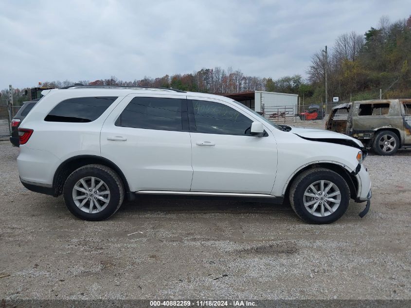 2020 Dodge Durango Sxt Plus Awd VIN: 1C4RDJAG3LC432856 Lot: 40882259