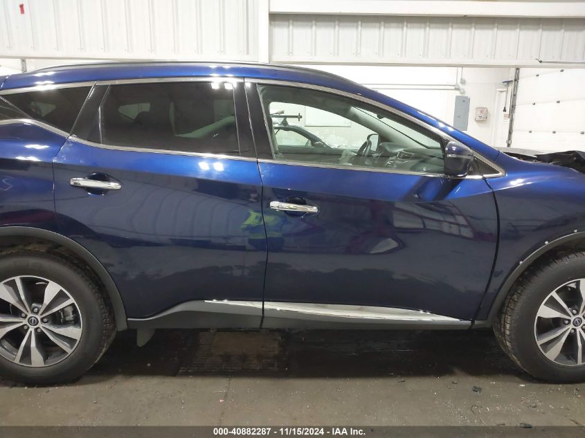 2023 Nissan Murano Sv Intelligent Awd VIN: 5N1AZ2BS3PC128094 Lot: 40882287