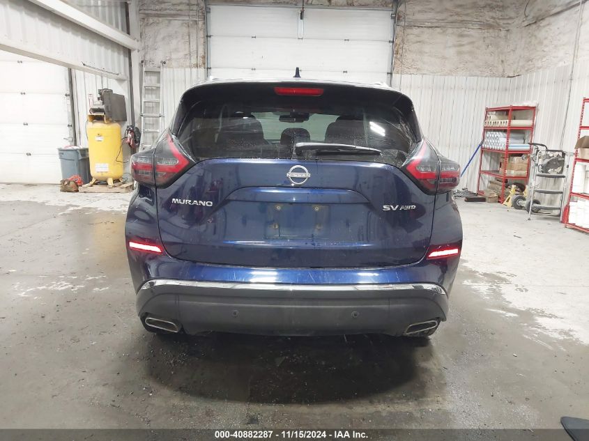 2023 Nissan Murano Sv Intelligent Awd VIN: 5N1AZ2BS3PC128094 Lot: 40882287