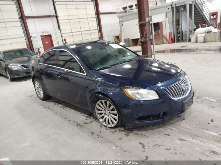 2011 Buick Regal Cxl Turbo Oshawa VIN: 2G4GY5GV8B9176224 Lot: 40882306