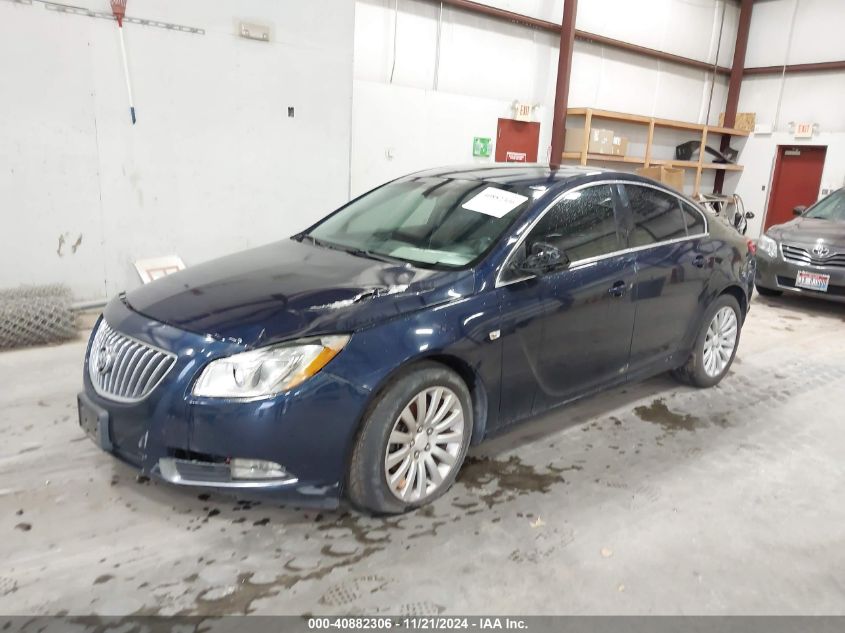 2011 Buick Regal Cxl Turbo Oshawa VIN: 2G4GY5GV8B9176224 Lot: 40882306