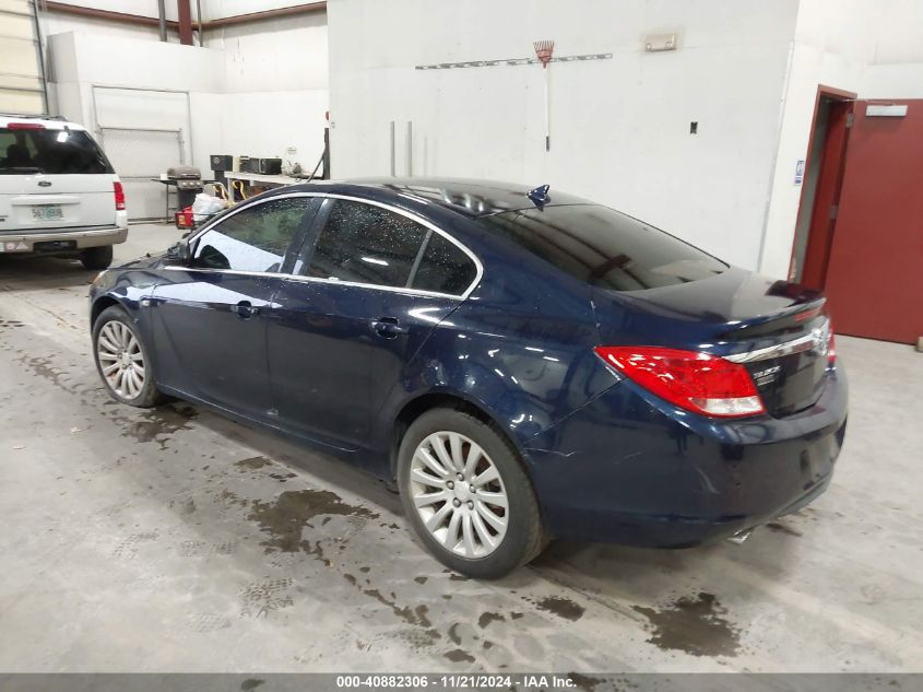 2011 Buick Regal Cxl Turbo Oshawa VIN: 2G4GY5GV8B9176224 Lot: 40882306