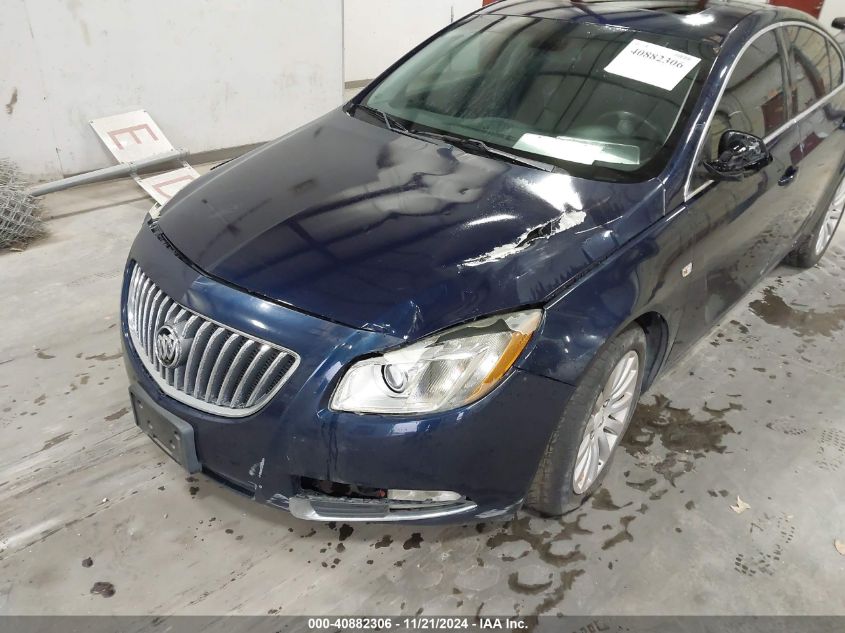 2011 Buick Regal Cxl Turbo Oshawa VIN: 2G4GY5GV8B9176224 Lot: 40882306