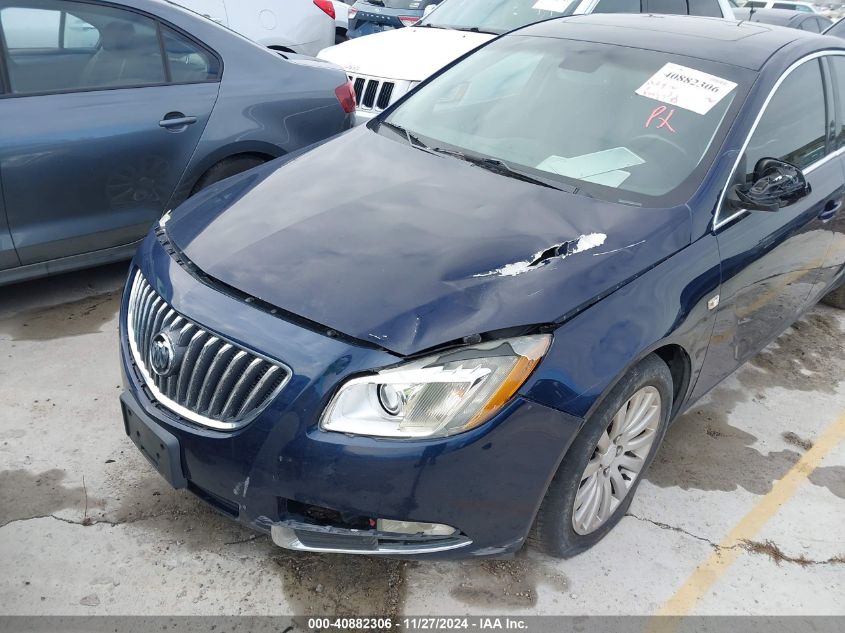 2011 Buick Regal Cxl Turbo Oshawa VIN: 2G4GY5GV8B9176224 Lot: 40882306