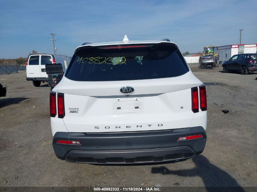 2021 Kia Sorento S VIN: 5XYRLDLC1MG036243 Lot: 40882332