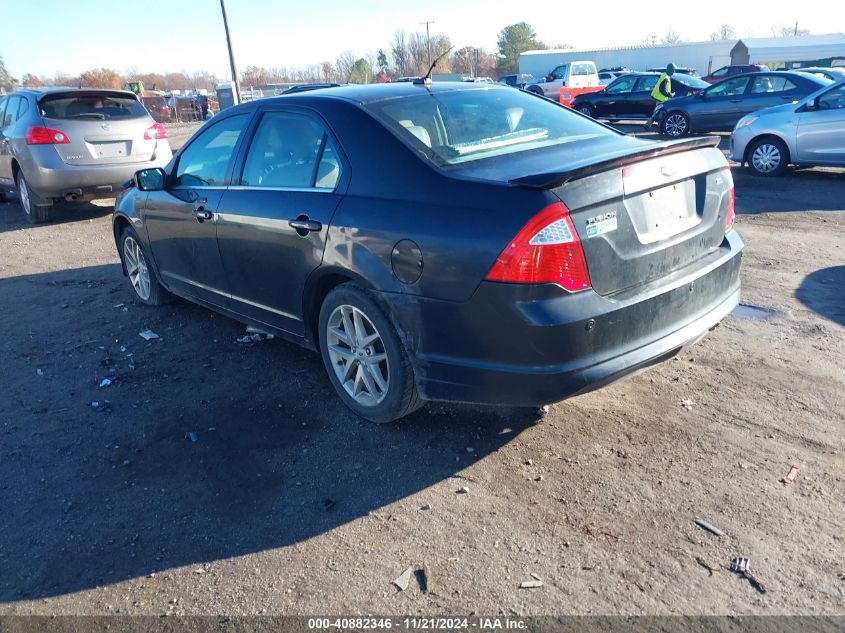 2012 Ford Fusion Sel VIN: 3FAHP0JA5CR429893 Lot: 40882346