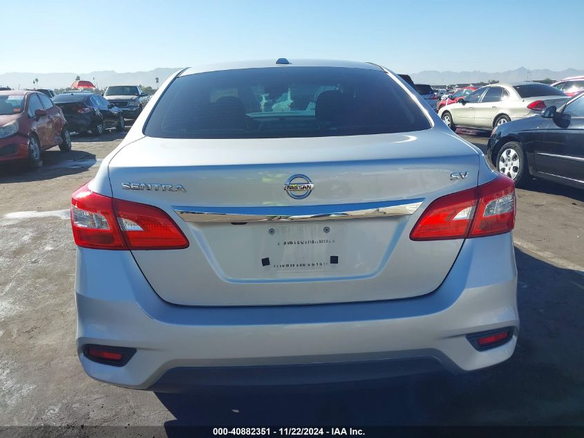 2017 Nissan Sentra Sv VIN: 3N1AB7AP1HL711758 Lot: 40882351